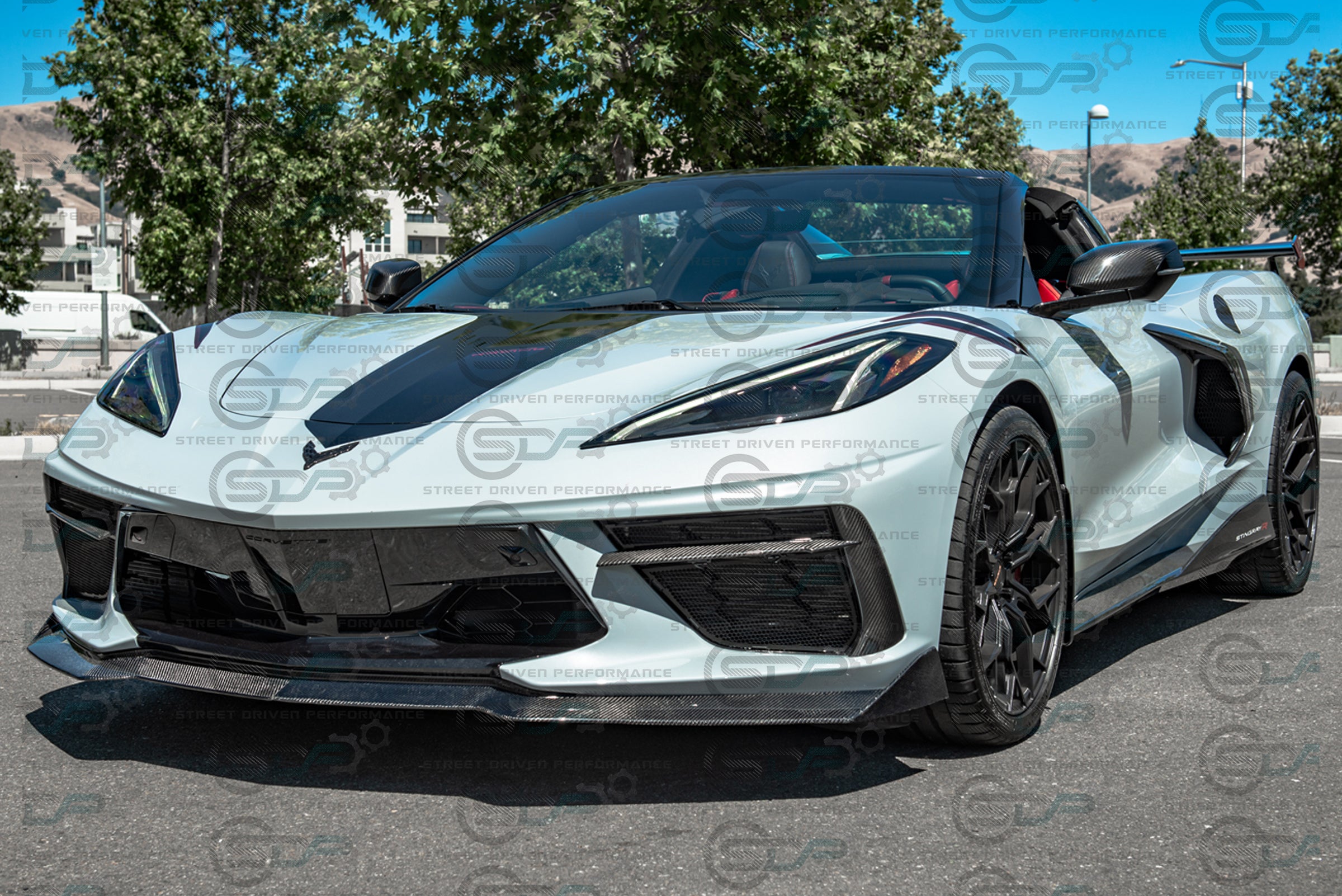 2020+ C8 Corvette - "5VM Style" Side Skirt / Rocker Panel Ground Effects